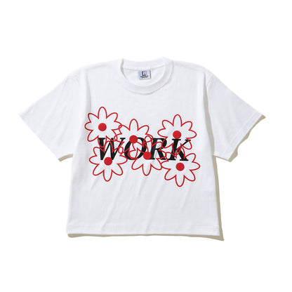 NON TOKYO WORK PRINT SHORT T-SHIRT ノントーキョー ワーク プリント ショート ティーシャツ NON-26S-0336【レディース 半袖 グラフィック コットン100% 26SS】