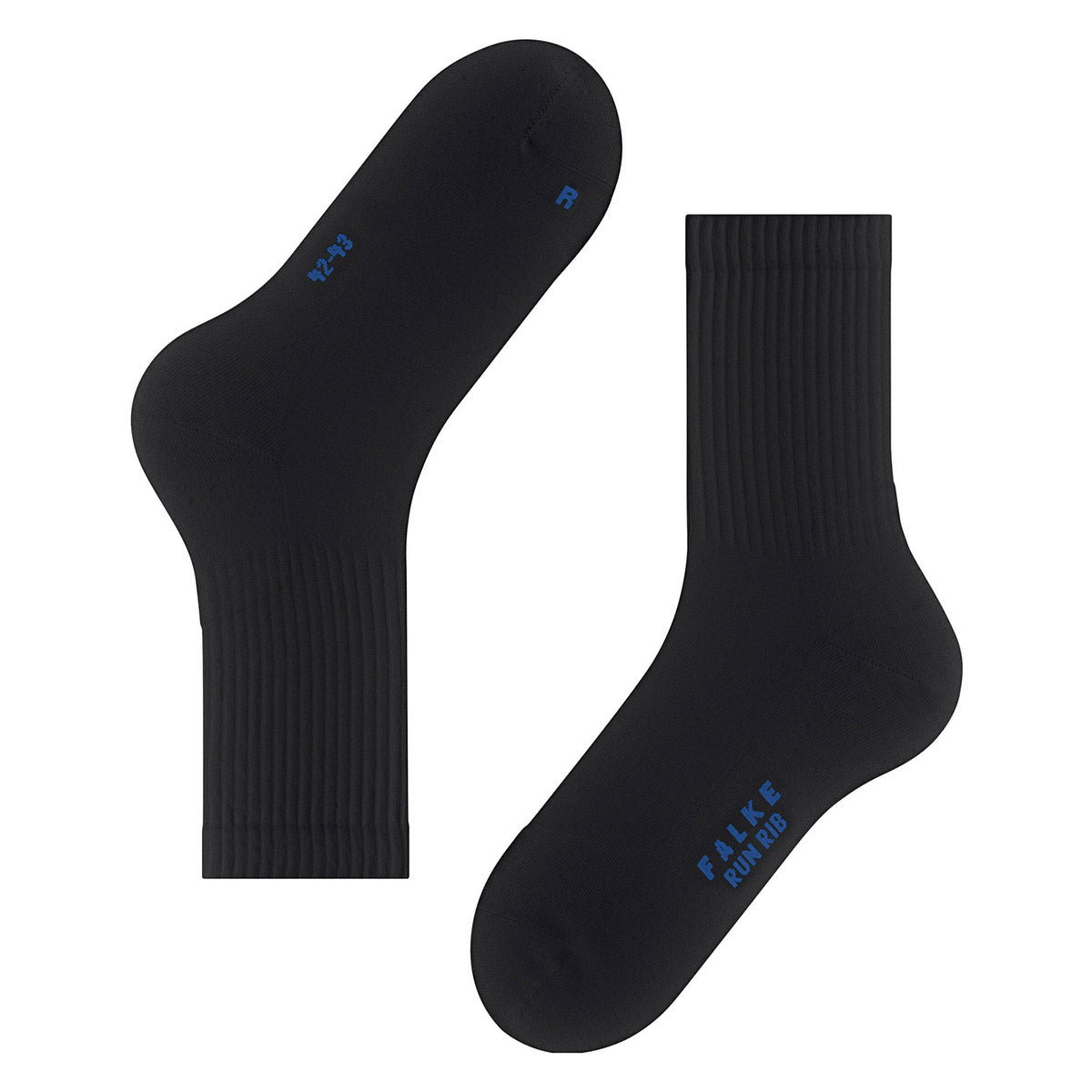 FALKE Run Rib Crew Unisex Socks ファルケ ラン リブ クルー ユニセックス ソックス 12574【レディース コットン素材 クッション性 26SS】