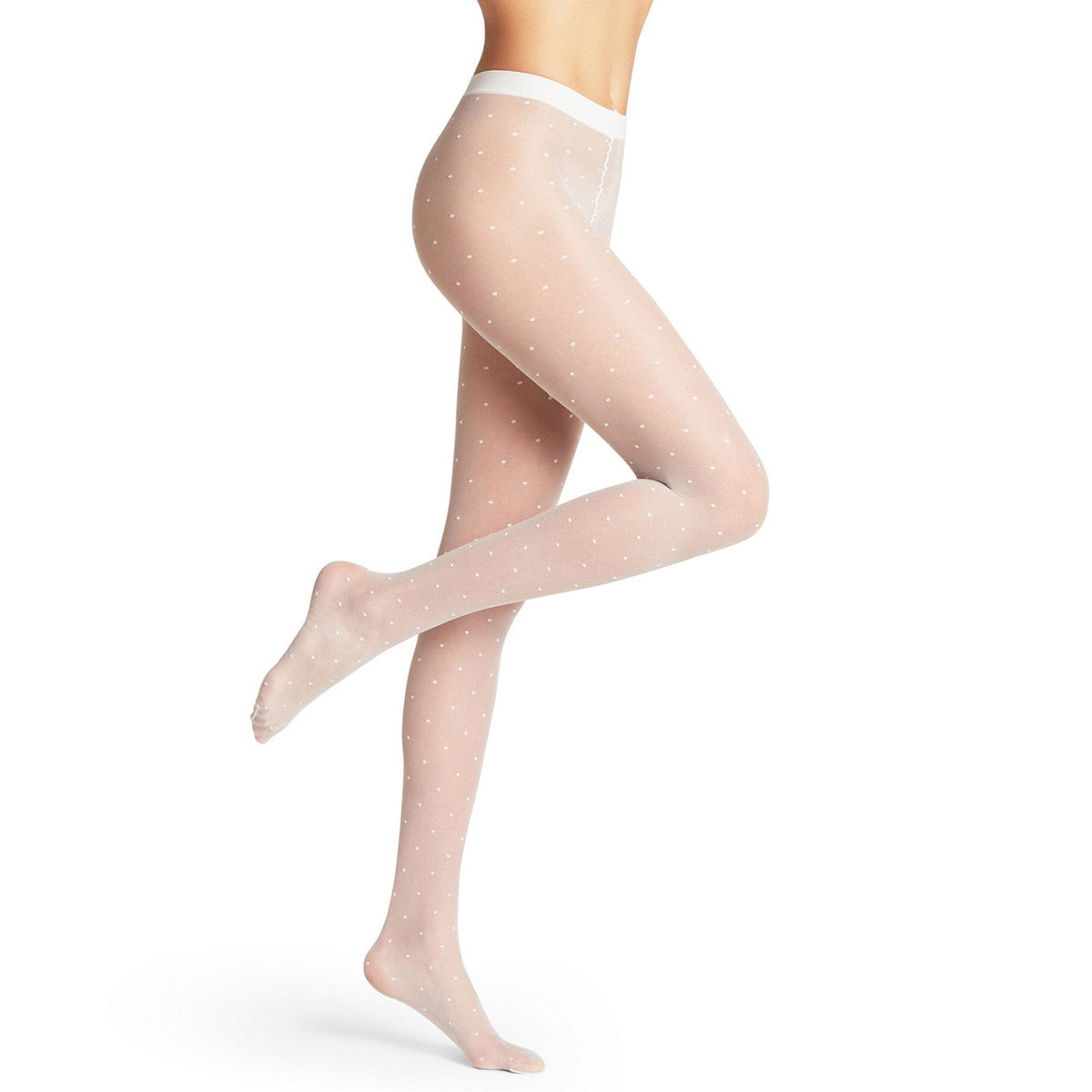 FALKE Dot 15 DEN Women Tights ファルケ ドット 15デニール ウィメンズ タイツ 40685【レディース ドット柄 15デニールタイツ 26SS】