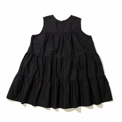 Gymphlex Tiered tunic ジムフレックス ティアードチュニック GY-B0470-CBL【レディース ティアード コットン素材 26SS】