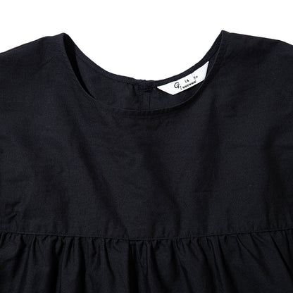 Gymphlex Tiered tunic ジムフレックス ティアードチュニック GY-B0470-CBL【レディース ティアード コットン素材 26SS】