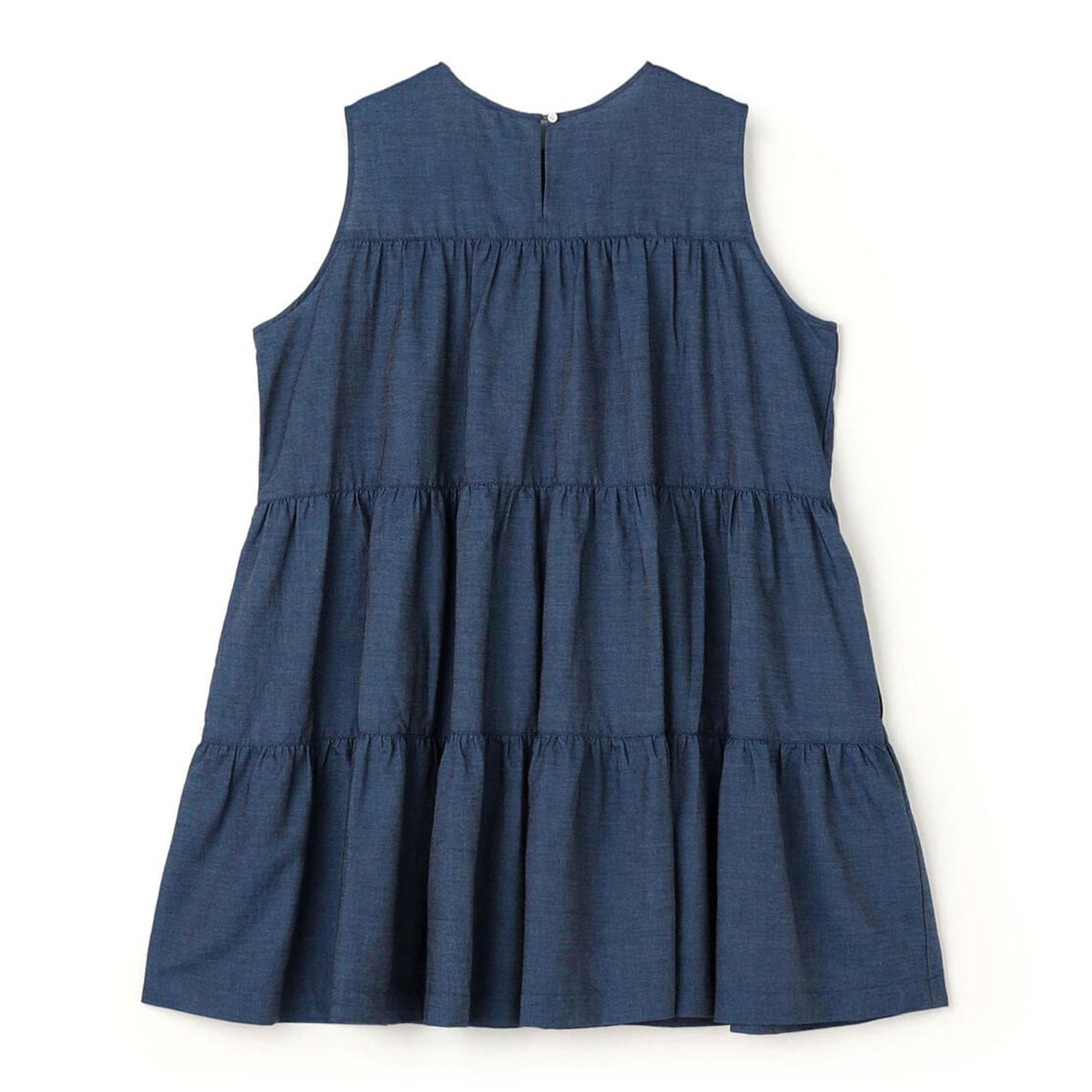 Gymphlex Tiered tunic ジムフレックス ティアードチュニック GY-B0470-DPD【レディース コットン素材 デニム生地 26SS】