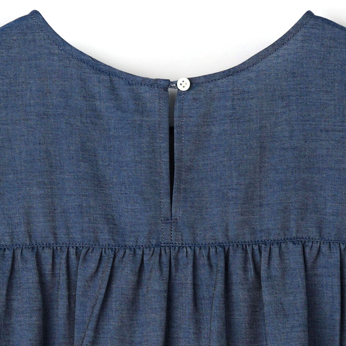 Gymphlex Tiered tunic ジムフレックス ティアードチュニック GY-B0470-DPD【レディース コットン素材 デニム生地 26SS】