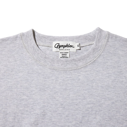Gymphlex Crewneck L/S T-shirt ジムフレックス クルーネック 長袖Tシャツ GY-C0102-HWJ【レディース コットン素材 刺繍ロゴ 長袖 26SS】
