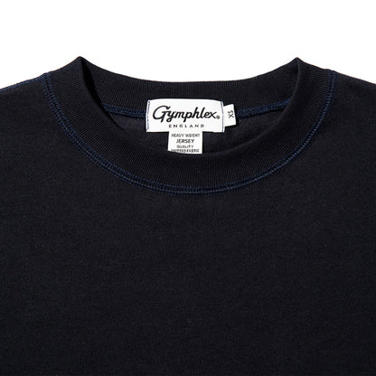 Gymphlex Crewneck L/S T-shirt ジムフレックス クルーネック 長袖Tシャツ GY-C0102-HWJ【レディース コットン素材 刺繍ロゴ 長袖 26SS】