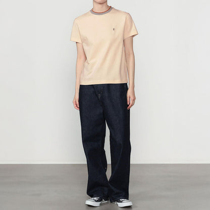 Gymphlex Crew Neck Line T-Shirt ジムフレックス クルーネック ラインTシャツ GY-C0448-CCB【レディース 半袖 伸縮性 クルーネック 26SS】
