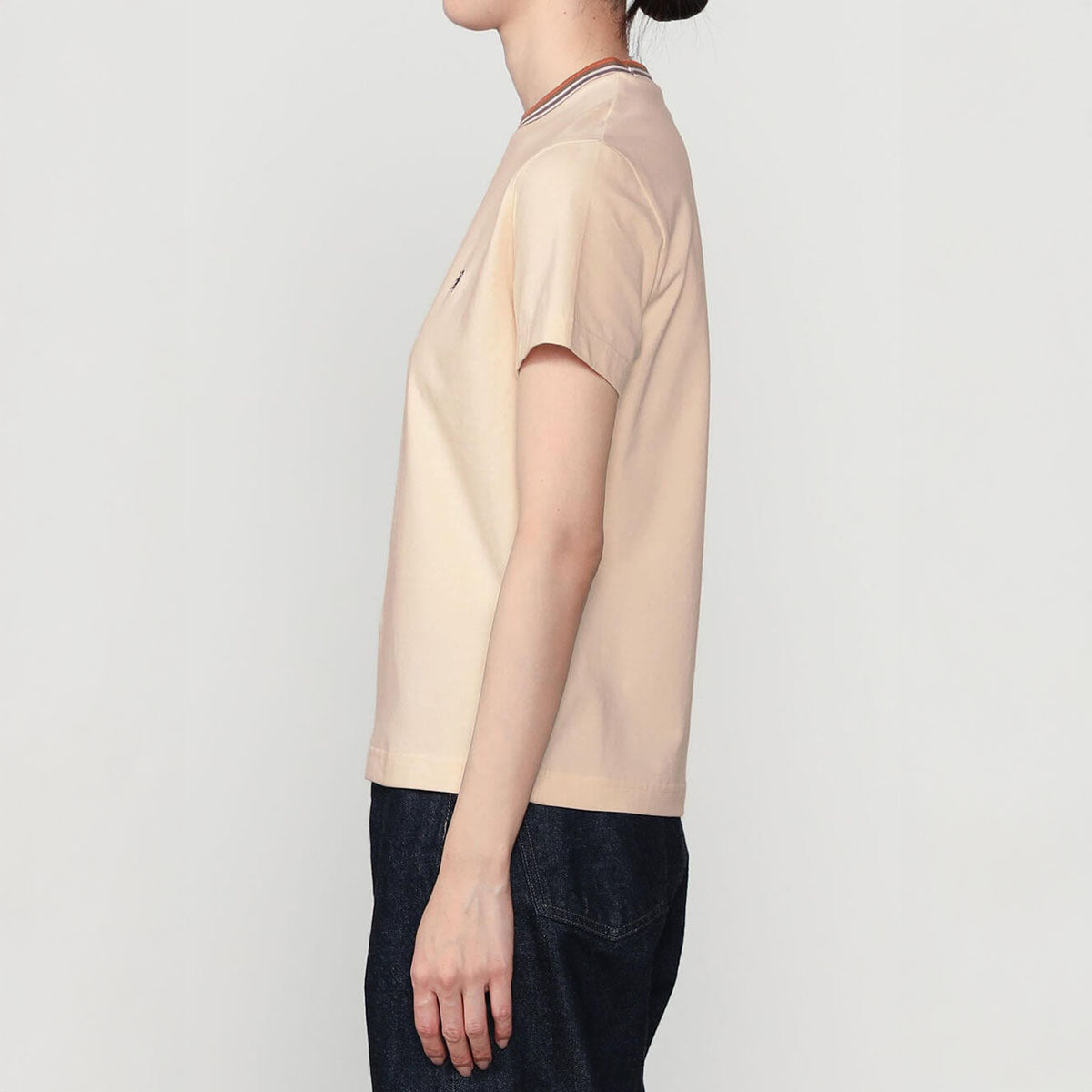 Gymphlex Crew Neck Line T-Shirt ジムフレックス クルーネック ラインTシャツ GY-C0448-CCB【レディース 半袖 伸縮性 クルーネック 26SS】