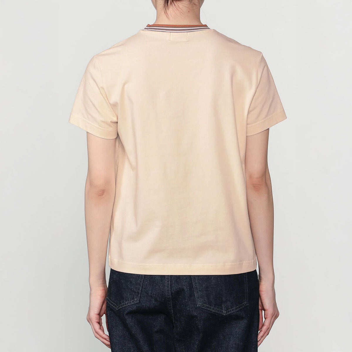 Gymphlex Crew Neck Line T-Shirt ジムフレックス クルーネック ラインTシャツ GY-C0448-CCB【レディース 半袖 伸縮性 クルーネック 26SS】