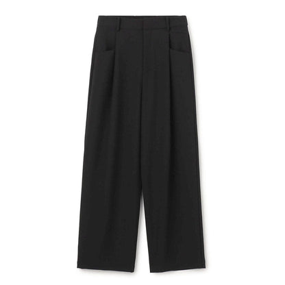 Gymphlex Tuck Wide Easy Pants ジムフレックス タック ワイドイージーパンツ GY-E0304-JIK【レディース フロントタック ワイドストレート 26SS】