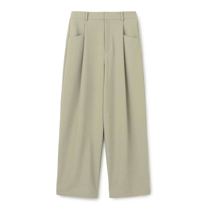 Gymphlex Tuck Wide Easy Pants ジムフレックス タック ワイドイージーパンツ GY-E0304-JIK【レディース フロントタック ワイドストレート 26SS】