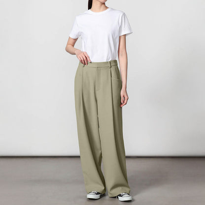 Gymphlex Tuck Wide Easy Pants ジムフレックス タック ワイドイージーパンツ GY-E0304-JIK【レディース フロントタック ワイドストレート 26SS】