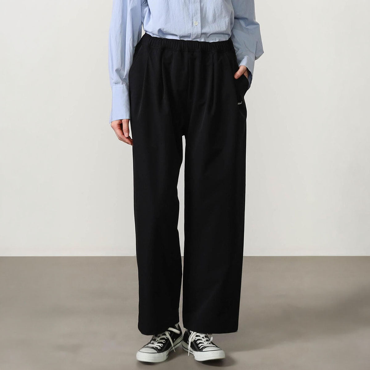 Gymphlex Wide Straight Easy Pants ジムフレックス ワイドストレート イージーパンツ GY-E0308-PDC【レディース イージーパンツ ストレッチ性 26SS】
