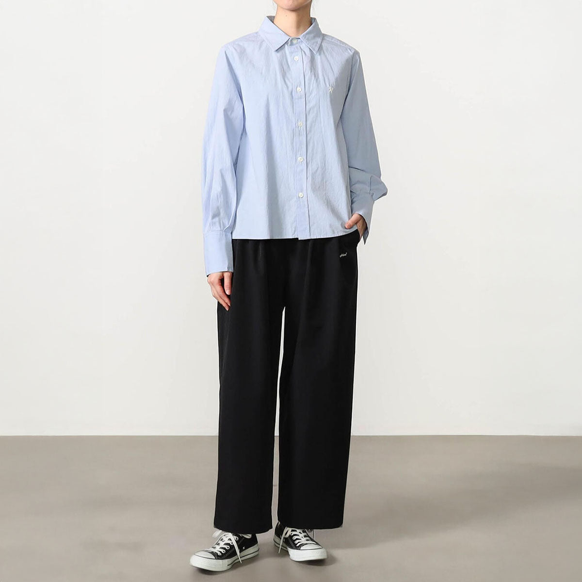 Gymphlex Wide Straight Easy Pants ジムフレックス ワイドストレート イージーパンツ GY-E0308-PDC【レディース イージーパンツ ストレッチ性 26SS】