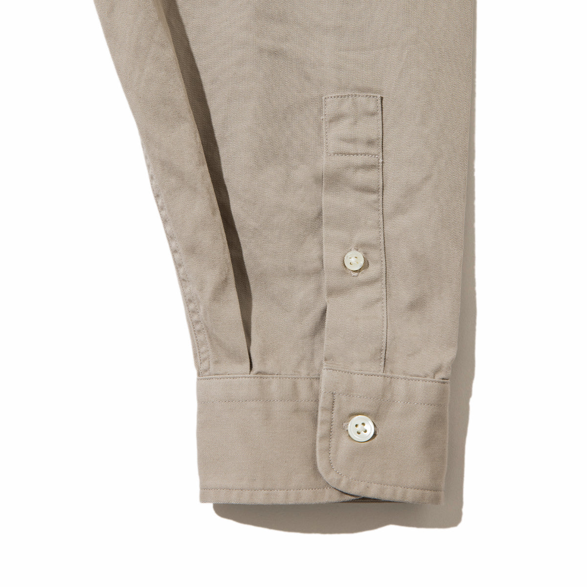 Gymphlex Band collar shirt dress ジムフレックス バンドカラーシャツワンピース GY-G0064-BIT【レディース バンドカラー ゆったりシルエット グリフィン刺繍 26SS】