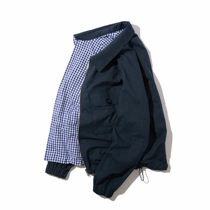 Diaspora skateboards Utility Harrington Jacket ディアスポラ スケートボード ユーティリティ・ハリントンジャケット DSP-26SS-0T01【メンズ リバーシブルジャケット ミリタリージャケット ハリントンジャケット バックサテン生地 26SS】