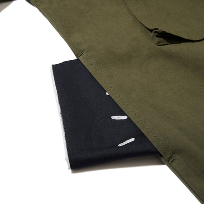 Diaspora skateboards Utility Harrington Jacket ディアスポラ スケートボード ユーティリティ・ハリントンジャケット DSP-26SS-0T01【メンズ リバーシブルジャケット ミリタリージャケット ハリントンジャケット バックサテン生地 26SS】