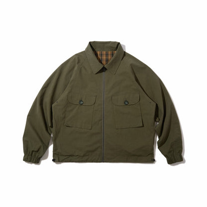 Diaspora skateboards Utility Harrington Jacket ディアスポラ スケートボード ユーティリティ・ハリントンジャケット DSP-26SS-0T01【メンズ リバーシブルジャケット ミリタリージャケット ハリントンジャケット バックサテン生地 26SS】