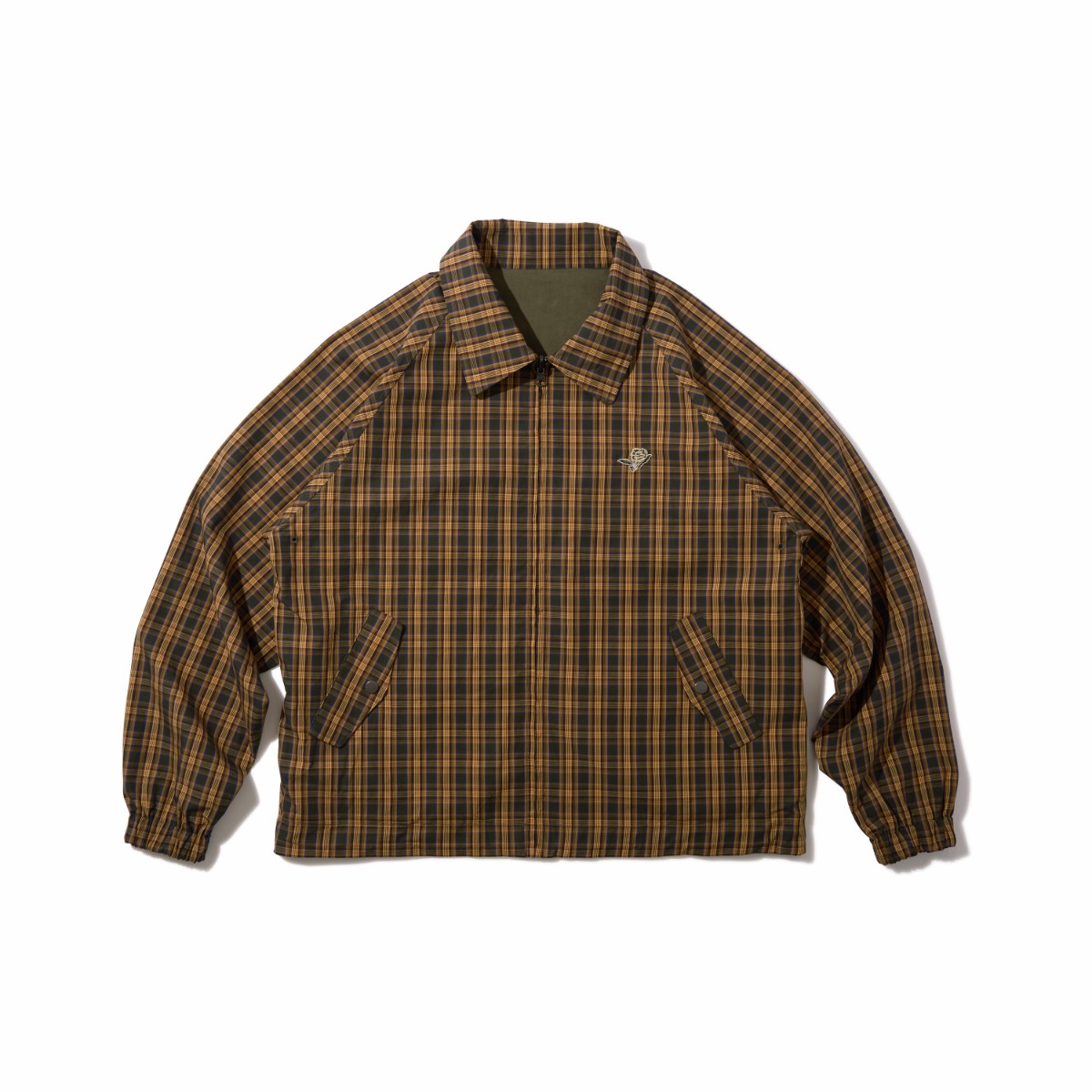 Diaspora skateboards Utility Harrington Jacket ディアスポラ スケートボード ユーティリティ・ハリントンジャケット DSP-26SS-0T01【メンズ リバーシブルジャケット ミリタリージャケット ハリントンジャケット バックサテン生地 26SS】