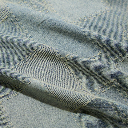 Diaspora skateboards Starbury Parka ディアスポラ スケートボード スターベリーパーカー DSP-26SS-0T02【メンズ フード付きジャケット パッチワークデニム カモフラージュ柄 ボックスシルエット ドローコード仕様 26SS】