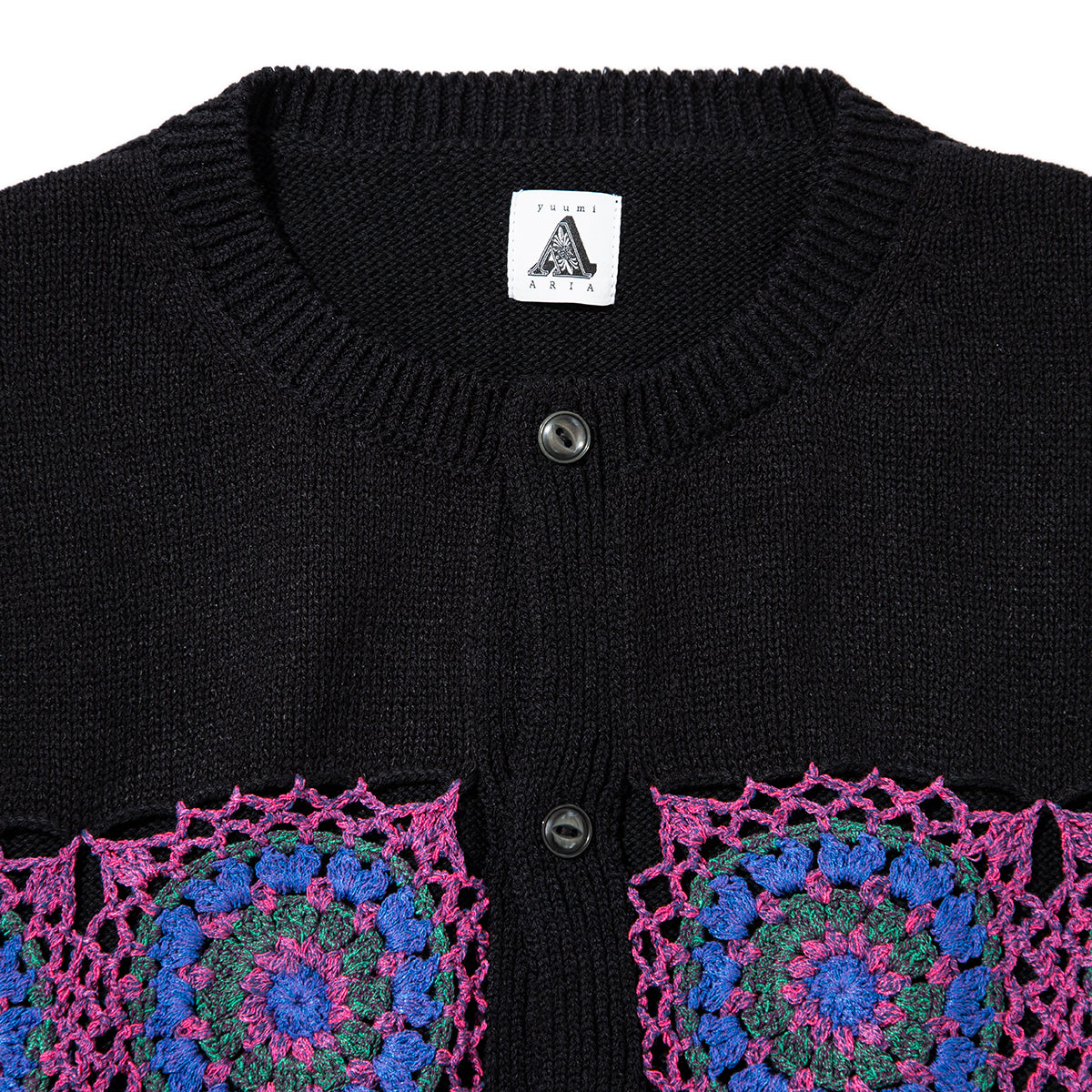 CROCHET KNIT CARDIGAN