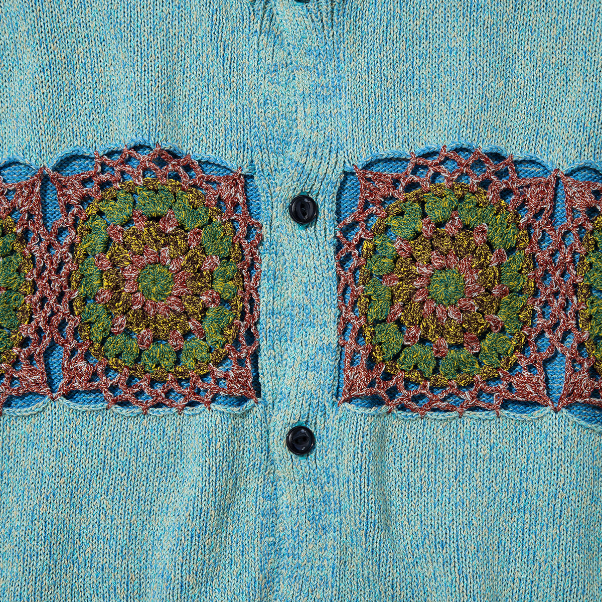 CROCHET KNIT CARDIGAN