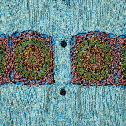 CROCHET KNIT CARDIGAN