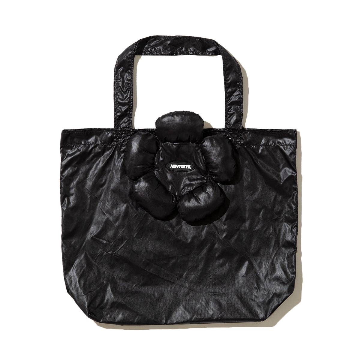 NON TOKYO FLOWER ECO BAG ノントーキョー フラワー エコバッグ NON-26S-0227【レディース エコバッグ 耐久性 カラビナ付き 26SS】
