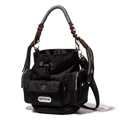 NON TOKYO 2WAY MULITI POCKET POUCH BAG feat.OUTDOOR ノントーキョー 2WAY マルチポケット ポーチバッグ feat.OUTDOOR NON-26S-0305【レディース コラボ ２WAY 収納 26SS】