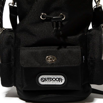 NON TOKYO 2WAY MULITI POCKET POUCH BAG feat.OUTDOOR ノントーキョー 2WAY マルチポケット ポーチバッグ feat.OUTDOOR NON-26S-0305【レディース コラボ ２WAY 収納 26SS】