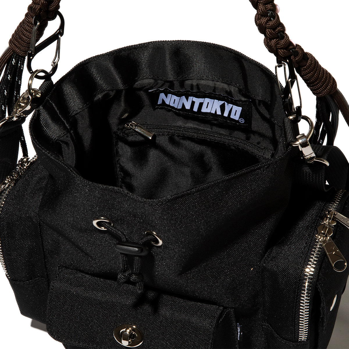 NON TOKYO 2WAY MULITI POCKET POUCH BAG feat.OUTDOOR ノントーキョー 2WAY マルチポケット ポーチバッグ feat.OUTDOOR NON-26S-0305【レディース コラボ ２WAY 収納 26SS】