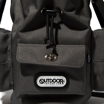 NON TOKYO 2WAY MULITI POCKET POUCH BAG feat.OUTDOOR ノントーキョー 2WAY マルチポケット ポーチバッグ feat.OUTDOOR NON-26S-0305【レディース コラボ ２WAY 収納 26SS】