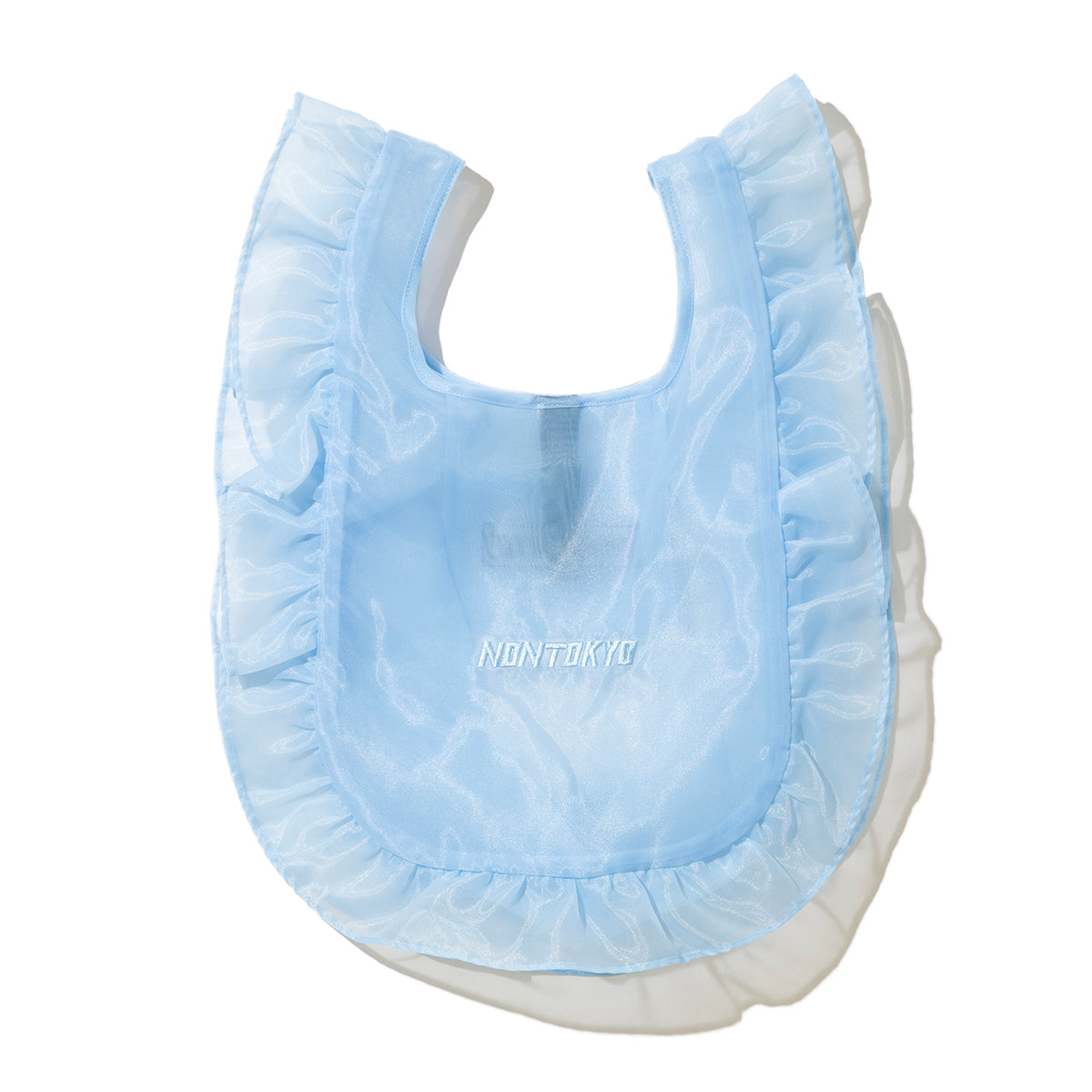 NON TOKYO SHEER FRILL BAG ノントーキョー シアー フリル バッグ NON-26S-0339【レディース シアー素材 ポリエステル 収納可能 26SS】