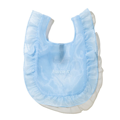 NON TOKYO SHEER FRILL BAG ノントーキョー シアー フリル バッグ NON-26S-0339【レディース シアー素材 ポリエステル 収納可能 26SS】