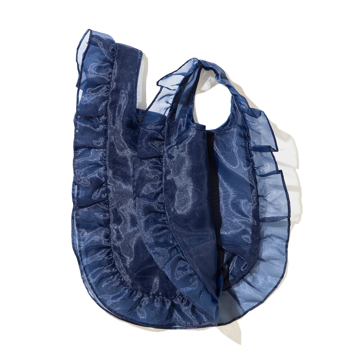 NON TOKYO SHEER FRILL BAG ノントーキョー シアー フリル バッグ NON-26S-0339【レディース シアー素材 ポリエステル 収納可能 26SS】
