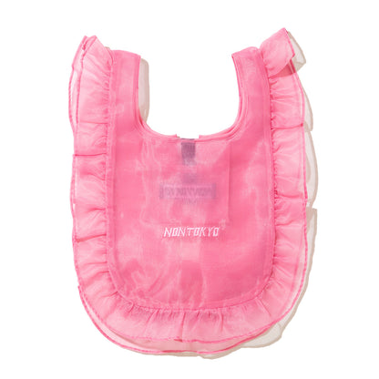 NON TOKYO SHEER FRILL BAG ノントーキョー シアー フリル バッグ NON-26S-0339【レディース シアー素材 ポリエステル 収納可能 26SS】