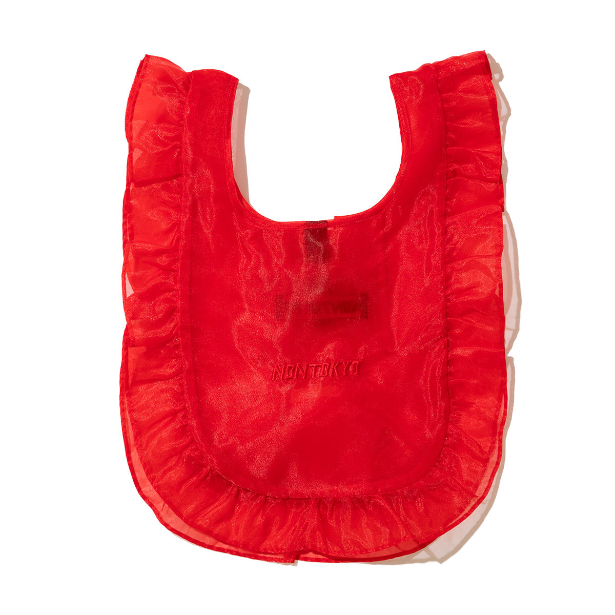 NON TOKYO SHEER FRILL BAG ノントーキョー シアー フリル バッグ NON-26S-0339【レディース シアー素材 ポリエステル 収納可能 26SS】