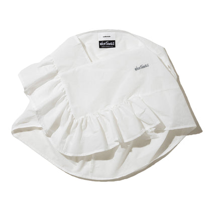 naokitomizuka WILD THINGS poncho with scarf ナオキトミヅカ WILD THINGS ポンチョ ウィズ スカーフ GRNTB022【レディース ポンチョ ナイロン素材 コラボ 26SS】