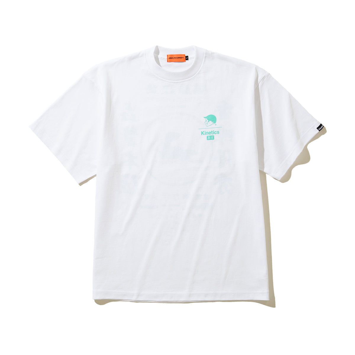 UMAMI SPICE COMPANY SP CORPORATE SS T-SHIRT for Kinetics ウマミスパイスカンパニー SP コーポレート ショートスリーブ Tシャツ for キネティクス USCKSP04【メンズ 半袖 コラボ コットン100％ 26SS】