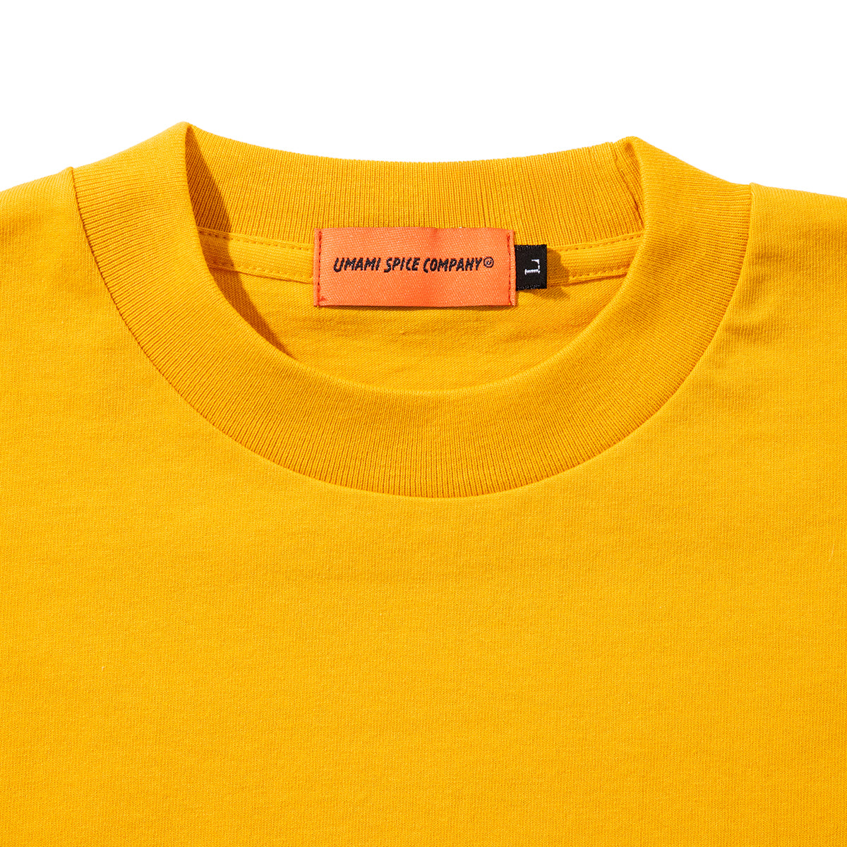 UMAMI SPICE COMPANY SP CORPORATE SS T-SHIRT for Kinetics ウマミスパイスカンパニー SP コーポレート ショートスリーブ Tシャツ for キネティクス USCKSP04【メンズ 半袖 コラボ コットン100％ 26SS】