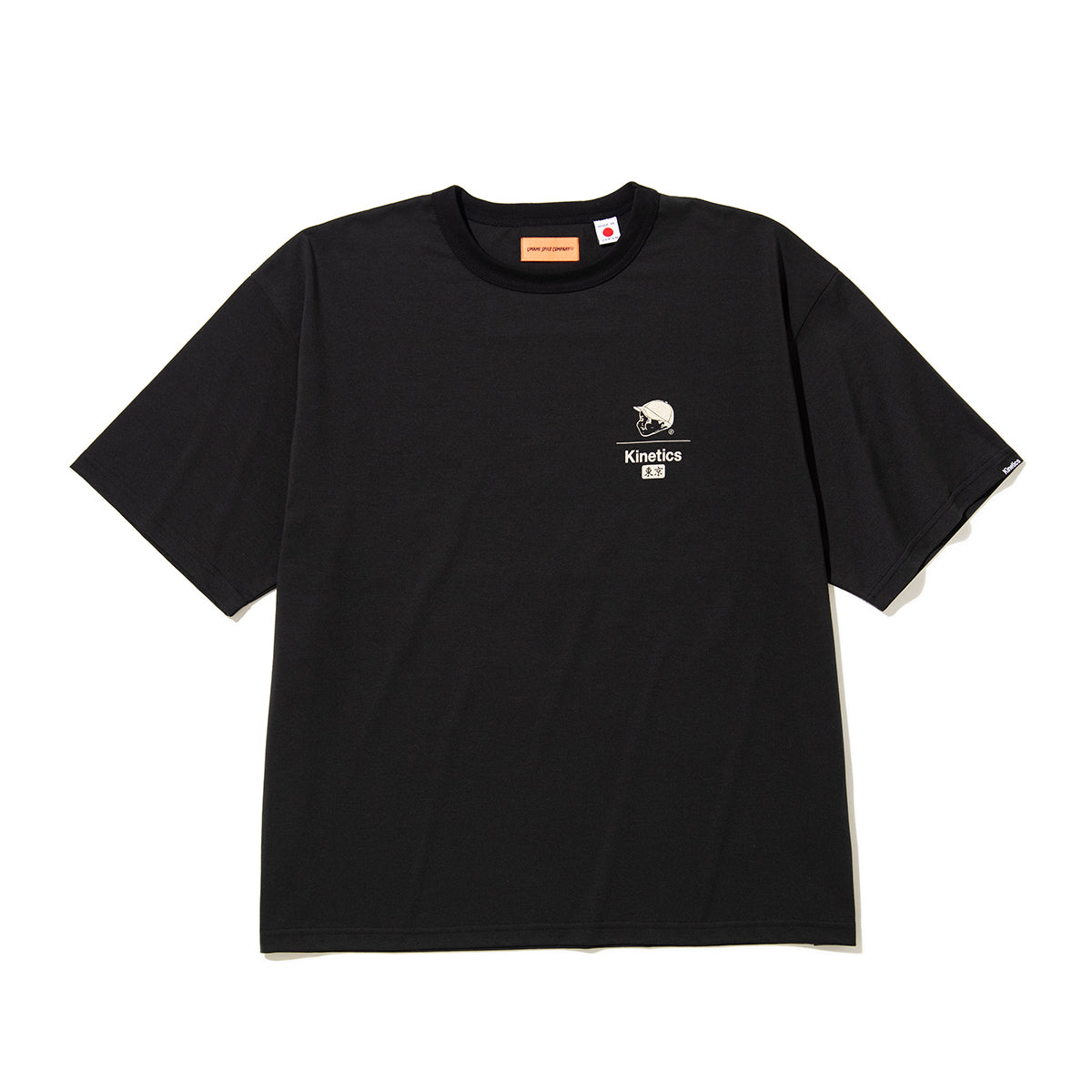 UMAMI SPICE COMPANY SP CORPORATE TECH SS T-SHIRT for Kinetics ウマミスパイスカンパニー SP コーポレートテック SS Tシャツ for Kinetics USCKSP05【メンズ 日本製 半袖 吸水速乾性 防シワ性 26SS】