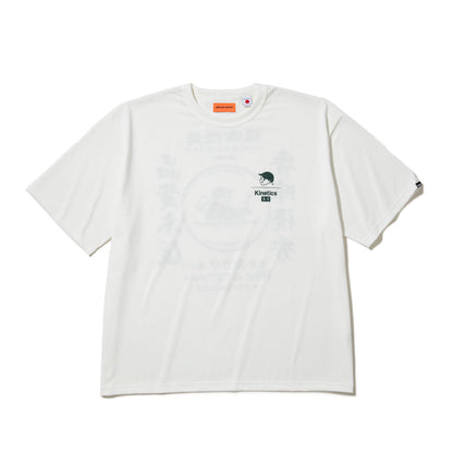 UMAMI SPICE COMPANY SP CORPORATE TECH SS T-SHIRT for Kinetics ウマミスパイスカンパニー SP コーポレートテック SS Tシャツ for Kinetics USCKSP05【メンズ 日本製 半袖 吸水速乾性 防シワ性 26SS】