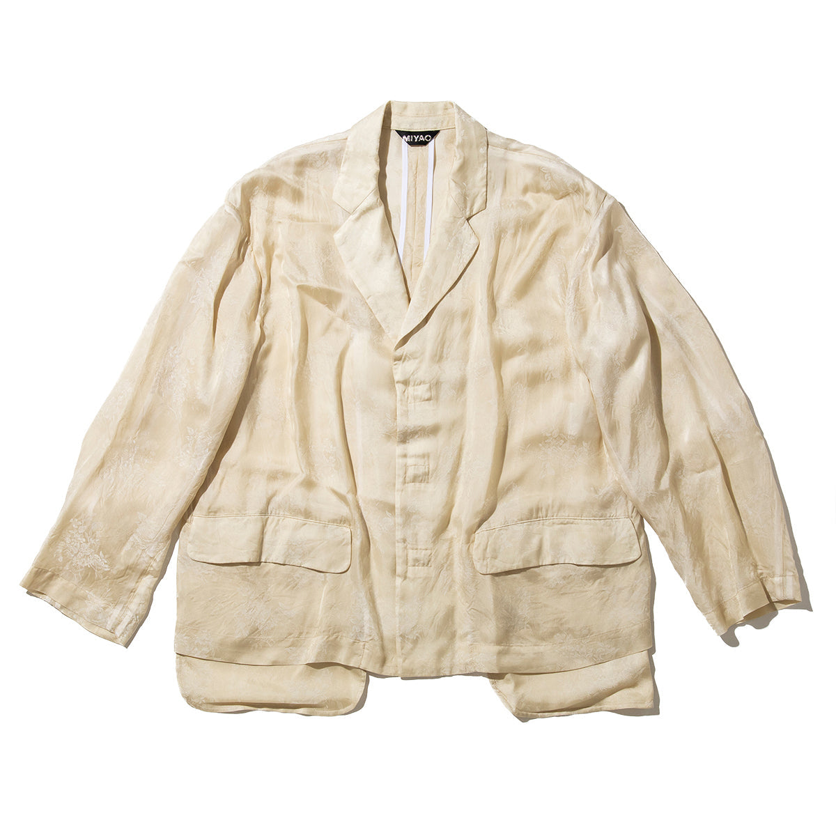 MIYAO Cupro Jacket ミヤオ キュプラジャケット MEJK-01【レディース キュプラ 肌触り 製品洗い 26SS】