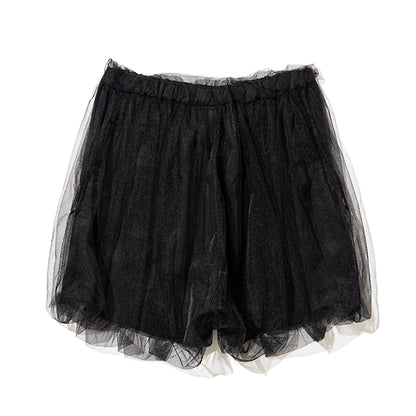 MIYAO Tulle Pants ミヤオ チュールパンツ MEPT-03【レディース キュプラ チュール 製品洗い 26SS】