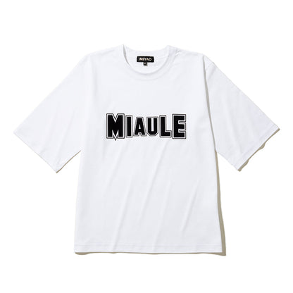 MIYAO Print T-Shirt ミヤオ プリントTシャツ METS-02【レディース コットン素材 半袖 26SS】