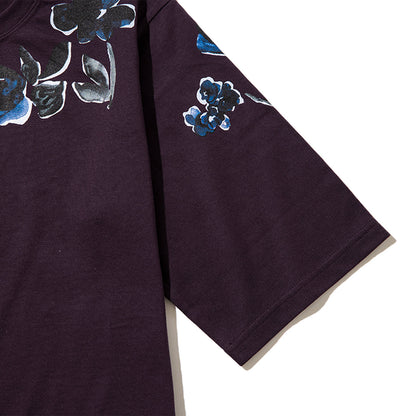 MIYAO Floral Print Tee ミヤオ 花柄プリントティー METS-06【レディース コットン素材 花柄 26SS】