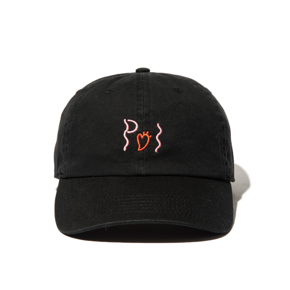 PoI Poi embroidery cap ポィ ポィ エンブロイダリー キャップ 261-AA15【レディース コットン素材 キャップ 26SS】
