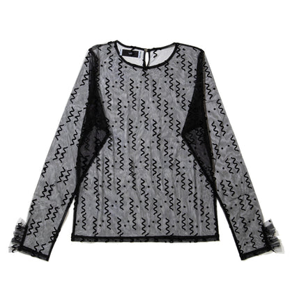 PoI tulle top naminami ポィ チュール トップ ナミナミ 261-CT02【レディース チュール シースルー 26SS】