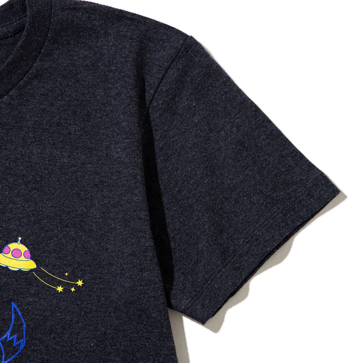 PoI Print tee S/S cat UFO ポィ プリント Tシャツ ショートスリーブ キャット UFO 261-CT14【レディース プリントTシャツ 半袖 26SS】
