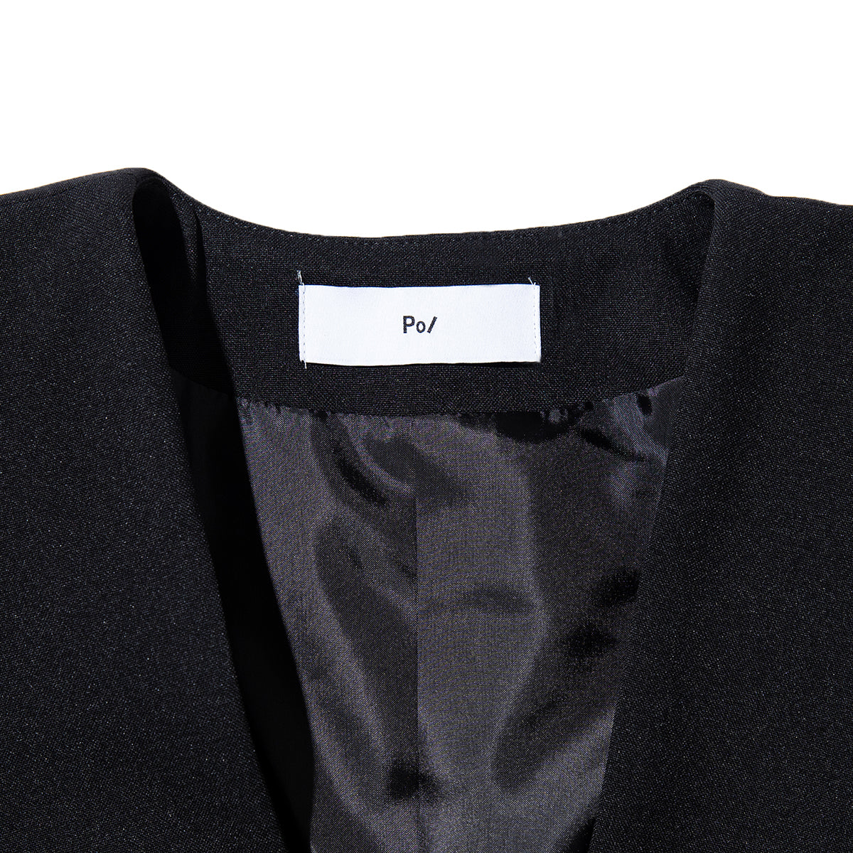 PoI ribbon jacket ポィ リボン ジャケット 261-FA01【レディース ポリエステル素材 26SS】