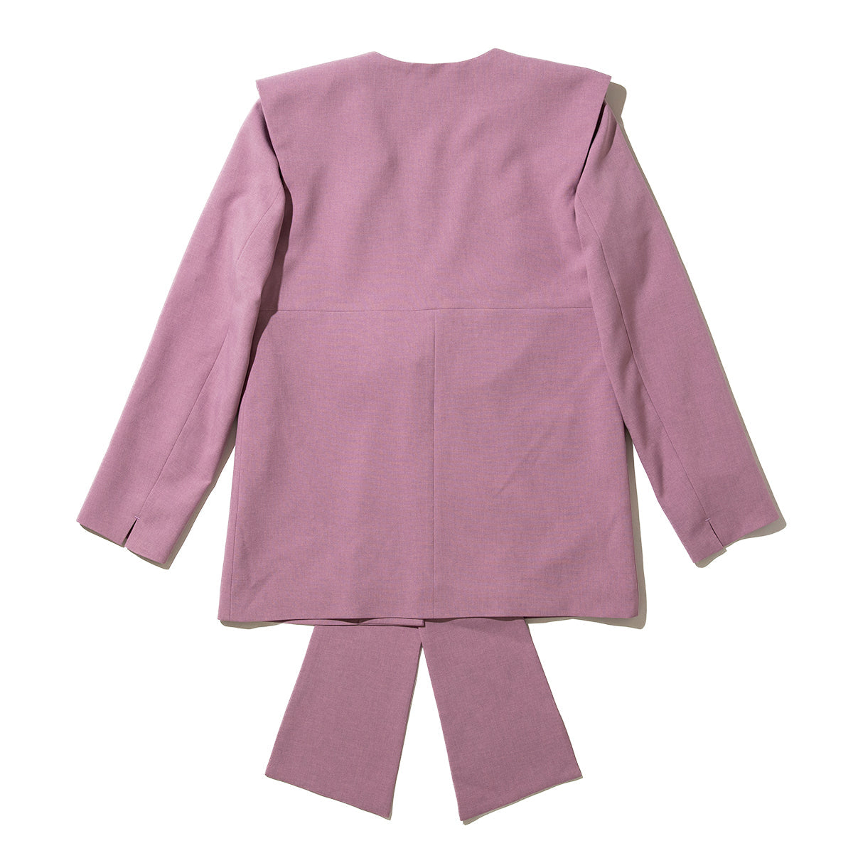 PoI ribbon jacket ポィ リボン ジャケット 261-FA01【レディース ポリエステル素材 26SS】